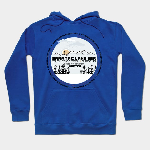 Saranac Lake 6er Winter Hoodie by beckhorn